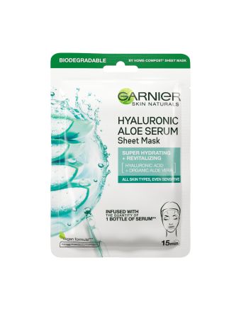Garnier Hyaluronic Aloe Serum Sheet Mask