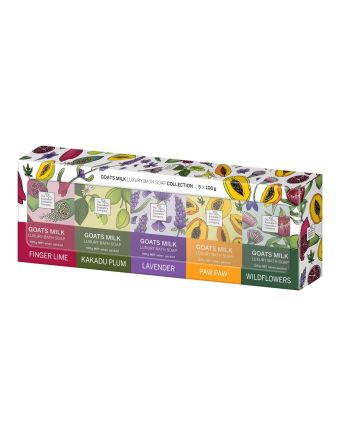 The Australian Cosmetics Company Soap Collection 5 Pack
