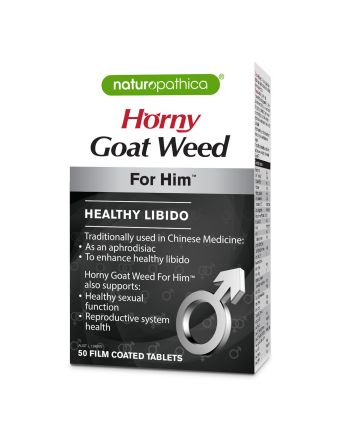 Naturopathica Horny Goat Weed For Him 50 Tablets