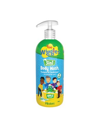 Piksters The Wiggles 3 in 1 Body Wash Apple 750ml