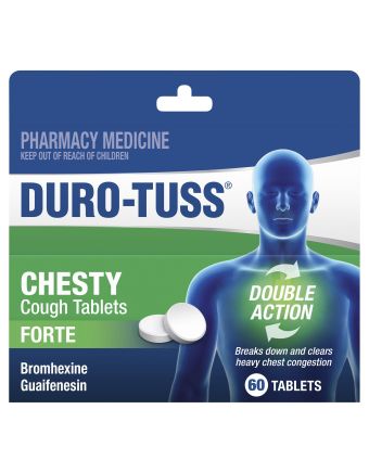 DURO-TUSS Chesty Cough Forte 60 Tablets