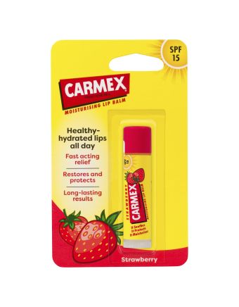 Carmex Lip Balm Strawberry Click Stick SPF15 4.25g