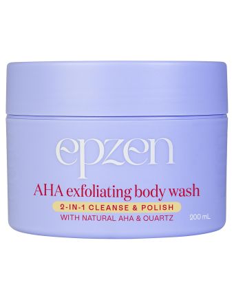 Epzen AHA Exfoliating Wash With Natural AHA & Quartz 200ml