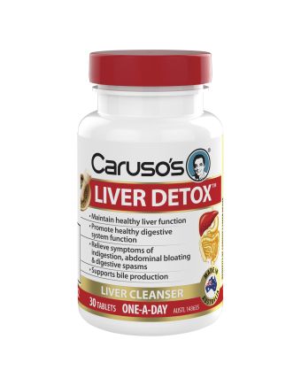 Caruso's Natural Health Liver Detox 30 Tablets