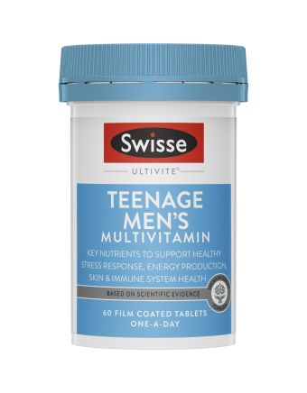 Swisse Ultivite Men's Teenage Multivitamin 60 Tablets