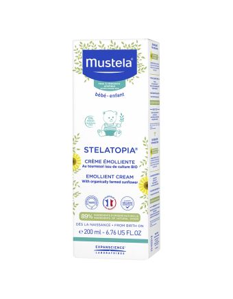 Mustela Stelatopia Emollient Baby Cream 200ml