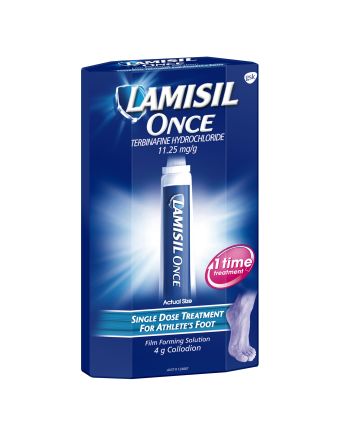 Lamisil Once Film Forming Solution, For Athlete's Foot, 4g