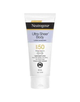Neutrogena Ultra Sheer Sunscreen Lotion Spf 50+ 85mL