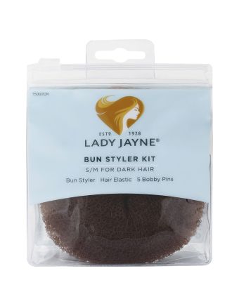 Lady Jayne Dark Bun Styler Kit S/M
