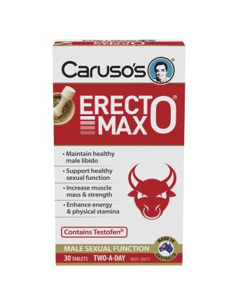 Caruso's Natural Health Erectomax 30 Tablets