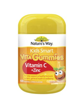 Nature's Way Kids Smart Vita-Gummies Vitamin C + Zinc 60 Gummies