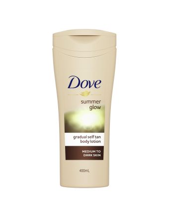 Dove Body Lotion Medium To Dark Skin 400mL