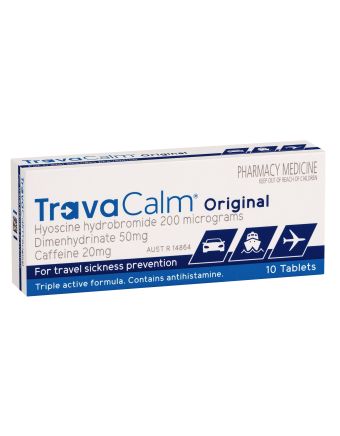TravaCalm Original 10 Tablets 
