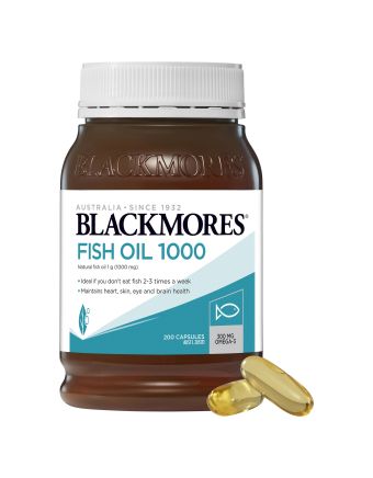 Blackmores Fish Oil 1000mg 200 Capsules