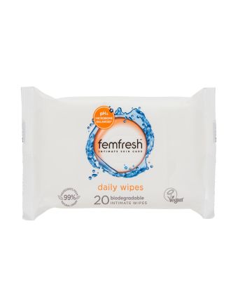 Femfresh Daily Cleansing Wipes 20 Pack