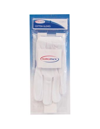 SurgiPack Cotton Gloves Extra Large 1 Pair