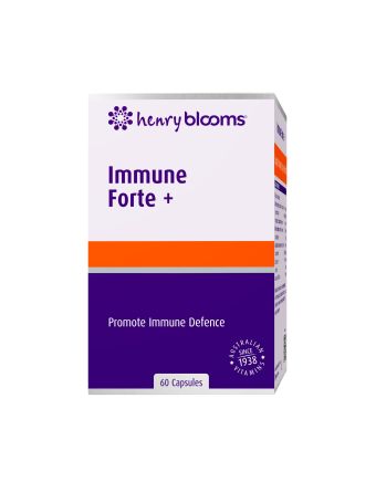 Henry Blooms Immune Forte 60 Vegetarian Capsules