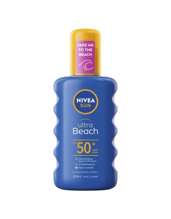 Nivea Sun Spray Ultra Beach SPF 50+ 200mL