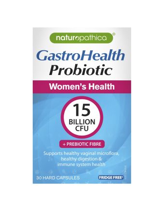 Naturopathica Gastrohealth Probiotic Womens Health 30 Capsules