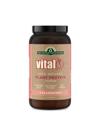 Vital Protein Pea Protein Isolate Strawberry 500g 