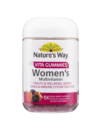 Nature's Way Adult Women's Multivitamin 100 Vita Gummies
