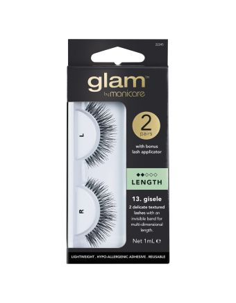 Glam by Manicare 13. Gisele Lashes 2 Pack