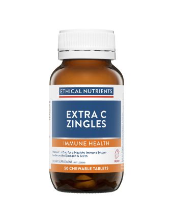 Ethical Nutrients Extra C Zingles (Berry) 50 Tablets