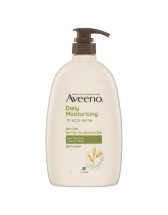 Aveeno Active Naturals Daily Moisturising Body Wash Soothing Oatmeal 1L