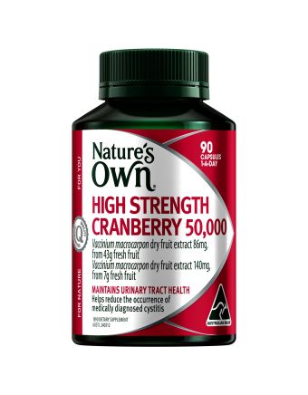 Nature's Own High Strength Cranberry 50,000 90 Capsules