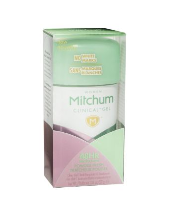 Mitchum Women Clinical Gel Deodorant Powder Fresh 57g