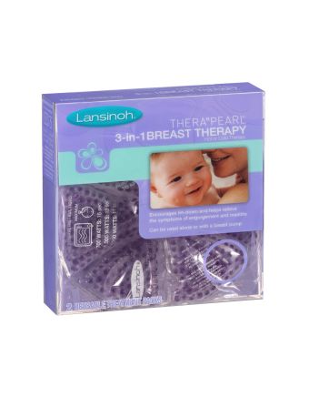 Lansinoh Therapearl 3-in-1 Breast Therapy 2 Reusable Treatment Packs