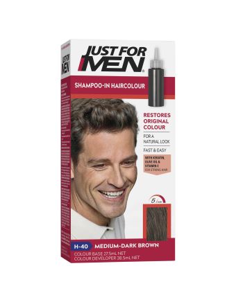 Just For Men Shampoo-In Haircolour 42 Medium-Dark Brown