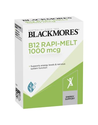 Blackmores B12 Rapi Melt 1000mcg 60 Melts
