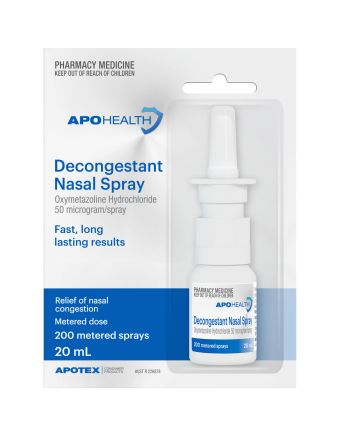 ApoHealth Decongestant Nasal Spray 20mL