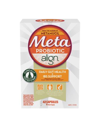 Meta Align Daily IBS Probiotic 42 Capsules