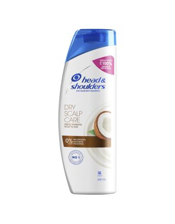 Head & Shoulders Dry Scalp Care Anti Dandruff Shampoo with Coconut Oil for Dry Scalp 400 ml