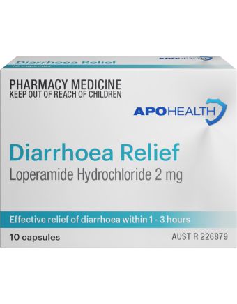 ApoHealth Diarrhoea Relief 10 Capsules