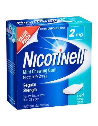 Nicotinell Gum Mint 2mg 144 Pack