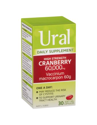 Ural High Strength Cranberry 30 Capsules 