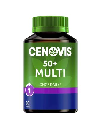 Cenovis 50+ Once Daily Multi 50 Capsules