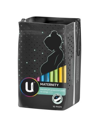 U By Kotex Maternity Pads 10 Pack