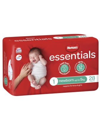 Huggies Essentials Size 1 28 Pack