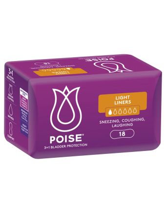 POISE LIGHT LINERS 18