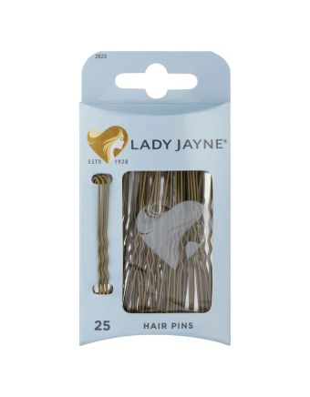 Lady Jayne Hair Pins, Brown, 6.25 Cm, Pack 25