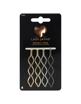 Lady Jayne Metallic Swirly Slides 4 Pack