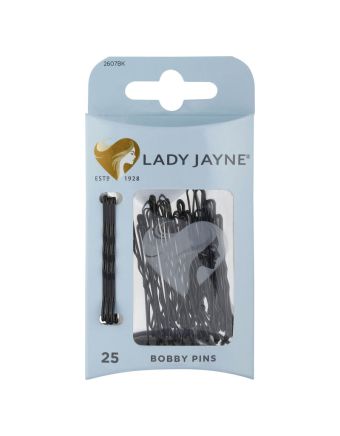 Lady Jayne Black Bobby Pins 25 Pack