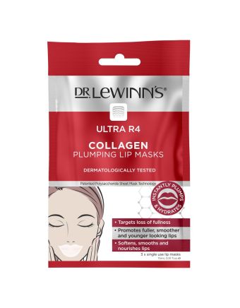 Dr. LeWinn's Ultra R4 Collagen Plumping Lip Masks 3 Pack