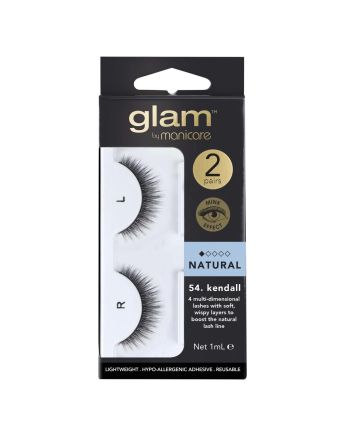 Glam by Manicare Lash Kendall (Mink) 2 Pack