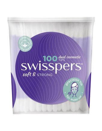 Swisspers Cosmetic Tips 100 Pack
