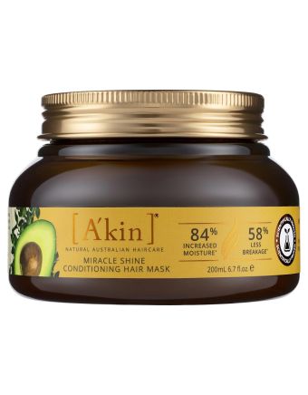A'kin Miracle Shine Conditioning Hair Mask 200ml